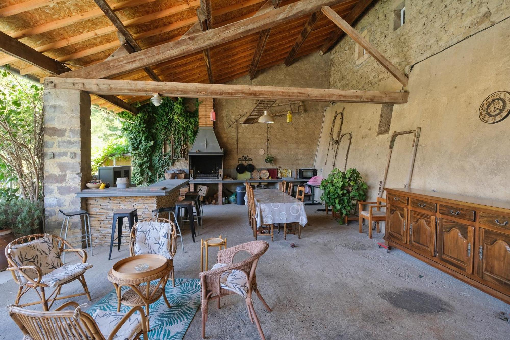 Le Cocon Bed & Breakfast Saint-Paul-les-Fonts Exterior photo